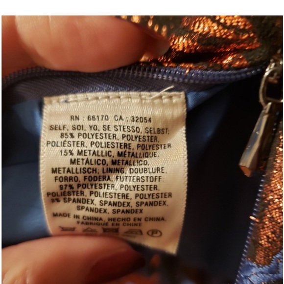 Anthropologie Leifsdottir Metallic Brocade Jacquard Trousers Sz 8 Worn Once - Picture 6 of 13